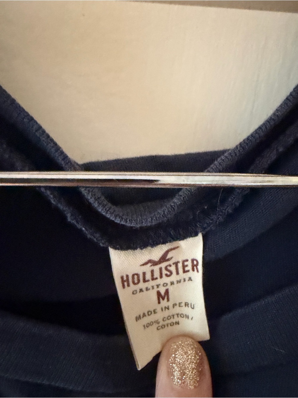 Vintage Hollister Navy Short Sleeve Crew Tee